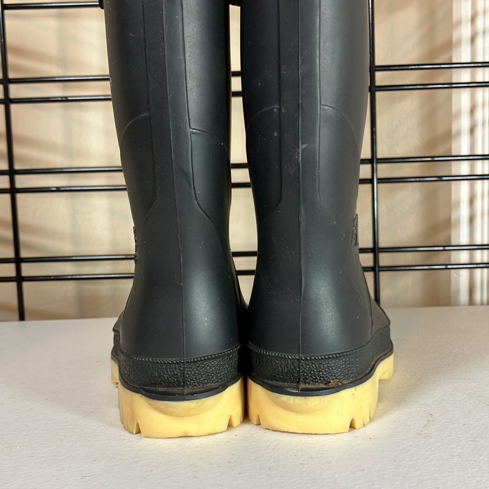 EUC Weather Stars by Tingley Black Rubber Boots Size 8 Toddler - Picture 5 of 10